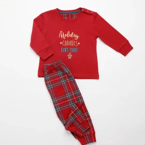 Rif.808 Pigiama neonata/o winter in caldo cotone girocollo