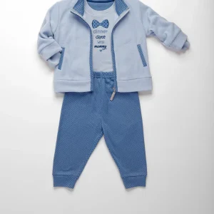 Rif.820 Completo 3 pezzi Neonato Caldo Cotone