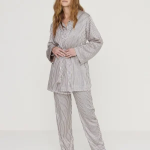 Rif.2830 Vestaglia donna lisette in raso con fusciacca