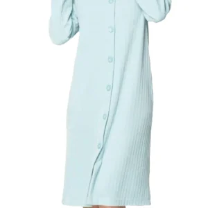 Vestaglia ciniglia "Azzurra" - Donna