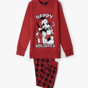 Pigiama bambino topolino in caldo cotone Disney