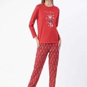 Pigiama donna schiaccianoci in caldo cotone