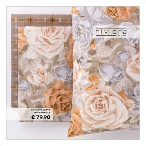 Completo letto in cotone Virginia