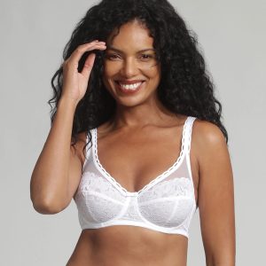 Reggiseno con ferretto in pizzo riciclato