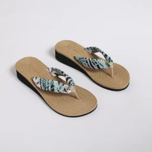 Rif.2663 Infradito donna gomma botanical