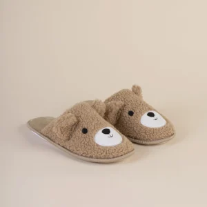 Rif.2825 Pantofola bambina/o eco agnellino bear
