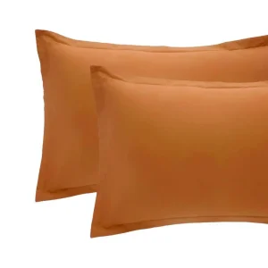 Coppia federe in cotone madapolam paint