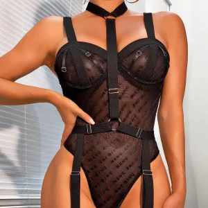 Body in rete con harness