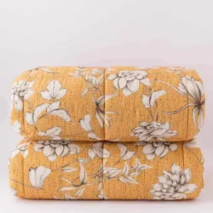 Trapunta In Raso Di Cotone Calicanto