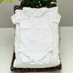 Body con colletto sangallo - Baby Fashion