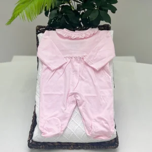 Tutina cotone e merletto - Baby Fashion