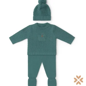 Tutina in maglia con taschino - Baby Fashion