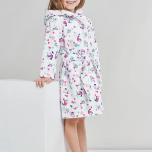 Accappatoio "Zebre e Uccellini" - Bambina