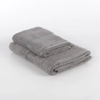 Set asciugamani in spugna living – grigio - immagine 3