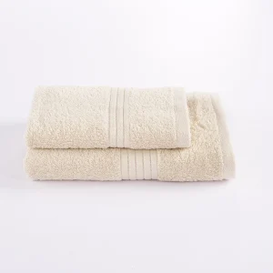 Set asciugamani in spugna living – cappuccino