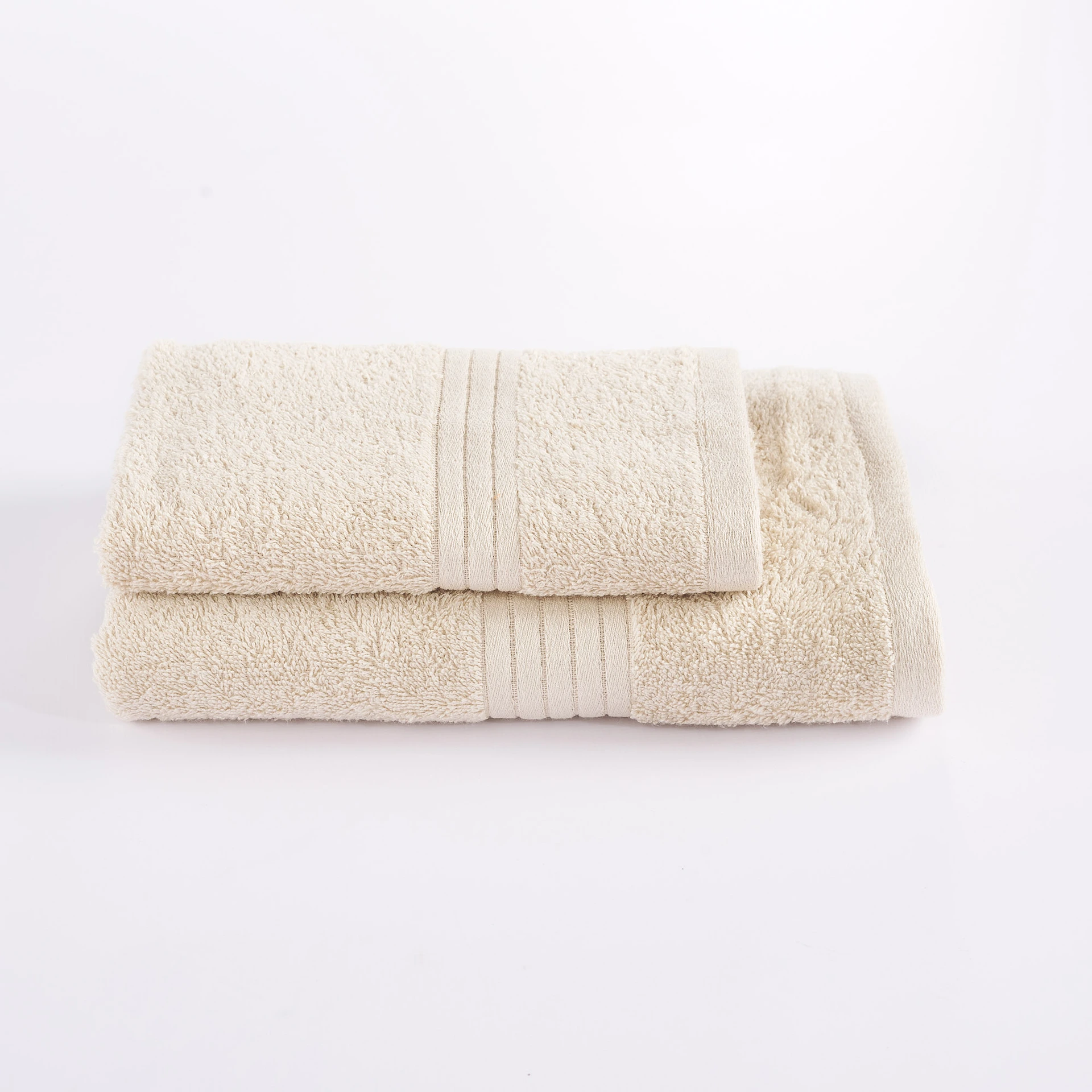 Set asciugamani in spugna living – cappuccino