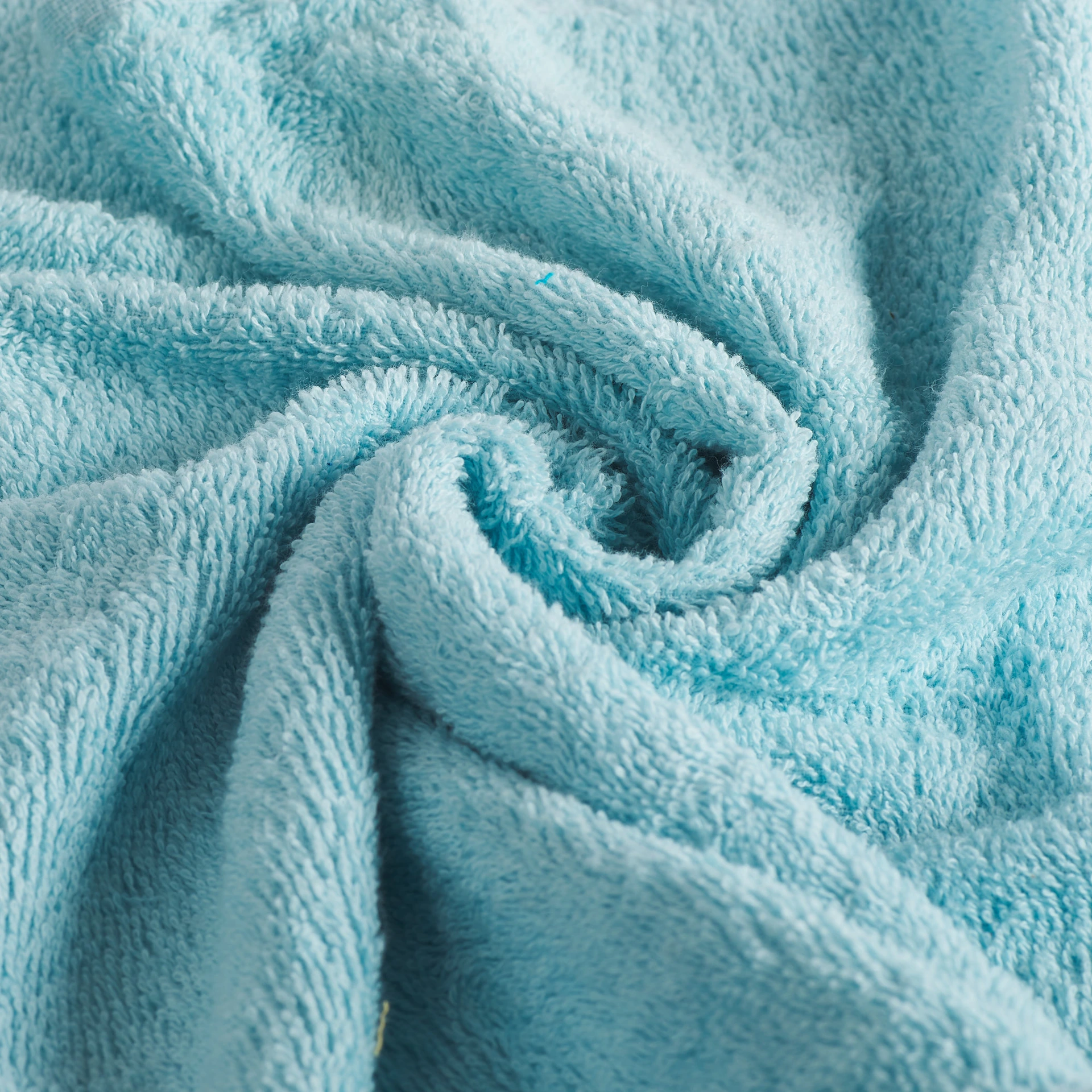 Set asciugamani in spugna living – celeste - immagine 5