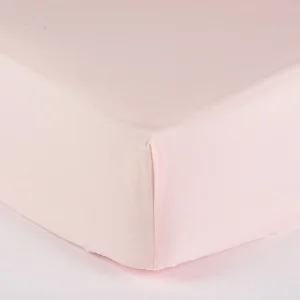 Lenzuola sotto colorado percalle di cotone – cipria