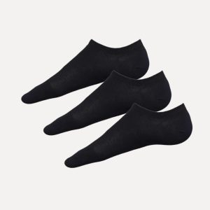 3 Paia: Pariscarpa in cotone rinforzato Rif.09583P Blu