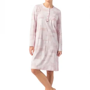 Camicia da notte cotone "Sugar rose" - Donna