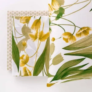 Completo lenzuolo copriletto in cotone malika