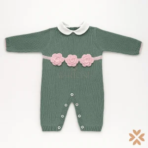 Tutina intera fiori uncinetto - Isabel&Martinez