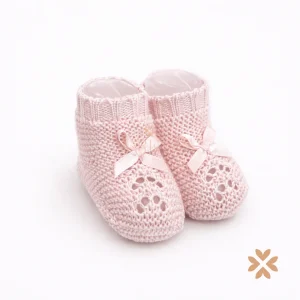 Babbucce rosa in filo traforato - Juliana