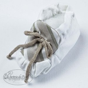 Babbucce con laccio - La Sartoria Dei Piccoli