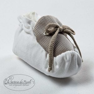 Babbucce con laccio - La Sartoria Dei Piccoli