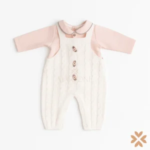 Salopette in maglia -  La Sartoria Dei Piccoli