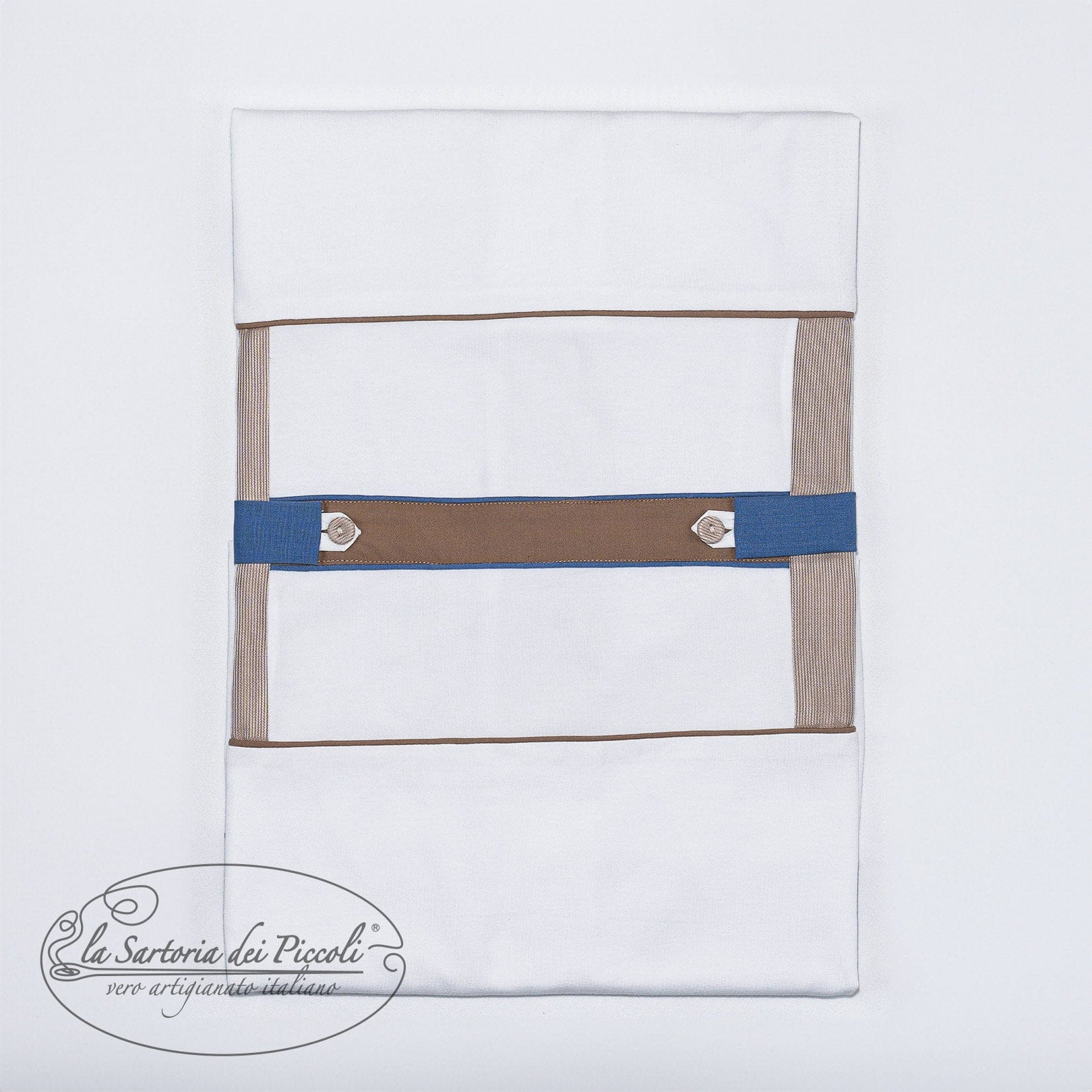 Coperta con bottoni a contrasto - La Sartoria Dei Piccoli - immagine 2