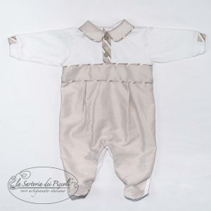 Tutina intera in shantung