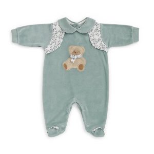 Tutina intera velluto  - La Sartoria Dei Piccoli