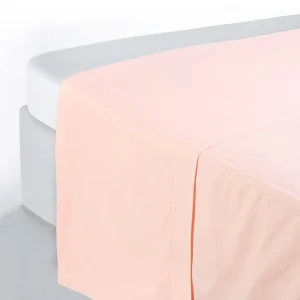 Lenzuola sopra colorado percalle di cotone – cipria