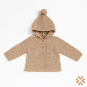 Cardigan con cappuccio - Li&Me