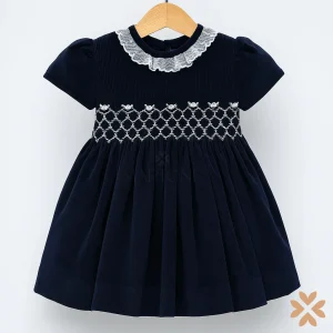 Abito "Bon Ton" velluto - Tartaleta