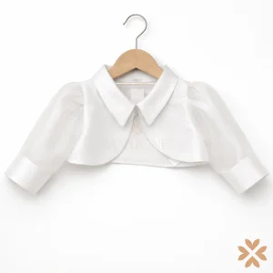 Bolerino Luxury manica in organza