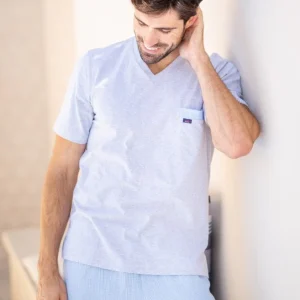 Pigiama corto "Vichy Marsella" - Uomo