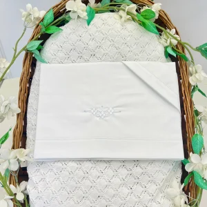 Set lenzuola ricamate - Primodì Bebe