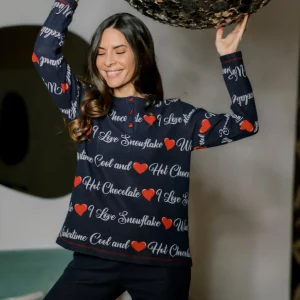 Pigiama Soft "Love Chocolate" - Donna