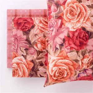 Completo letto in cotone Virginia piazza e mezza