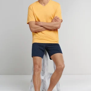 Pigiama corto "Curry" - Uomo