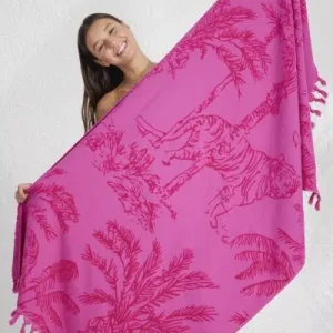 Telo mare spugna palma 90×170 cm