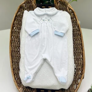 Tutina cotone punto smock - Teto e Tatta