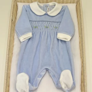 Tutina intera ciniglia punto smock