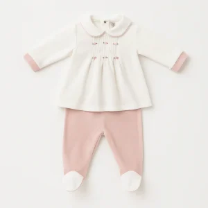 Tutina spezzata punto smock - Tetto e Tatta