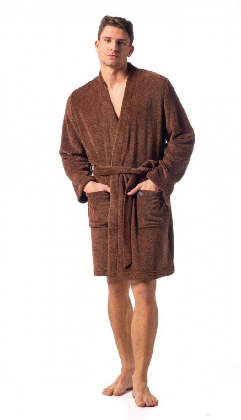 Vestaglia peluche "Rame" - Uomo