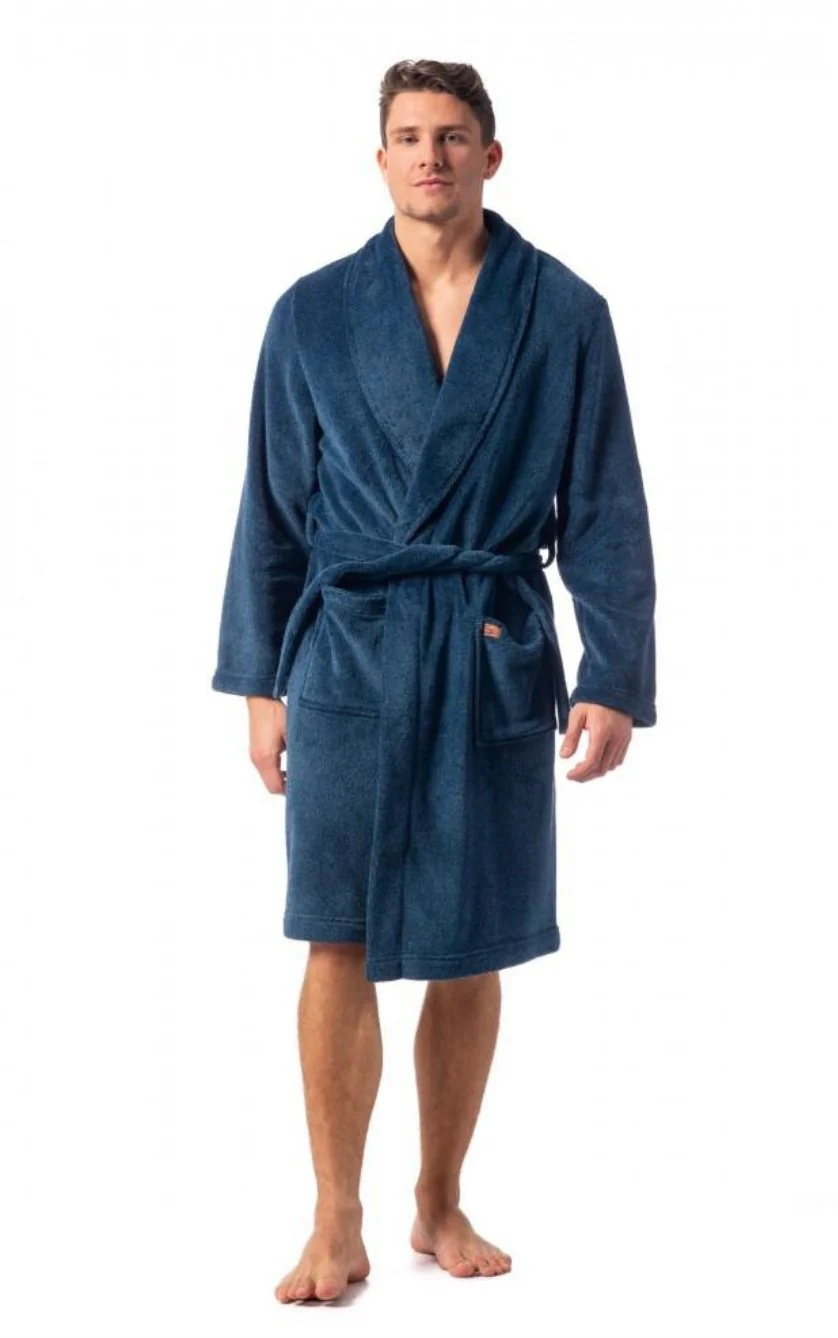 Vestaglia pile "Blue" - Uomo