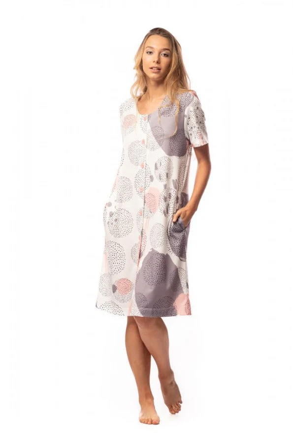 Camicia da notte "Circle" - Donna - immagine 2