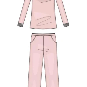 Pigiama " Modal pizzo" - Donna